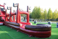 received 309824388651448 1705871190 24' Pirate Ship Slide w/slip n slide