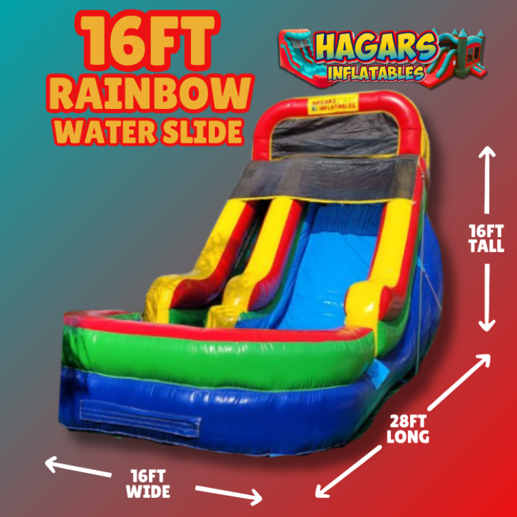 16ft Rainbow slide
