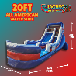20ft All American Slide