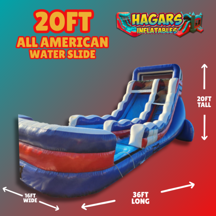 20ft All American Slide