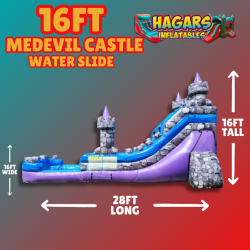 16ft Medieval Castle